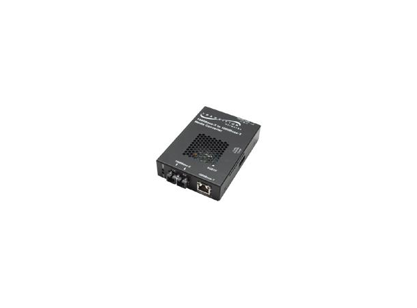 Media Converter 1000BTX to Giga SFP Standalone, emty SFP slot